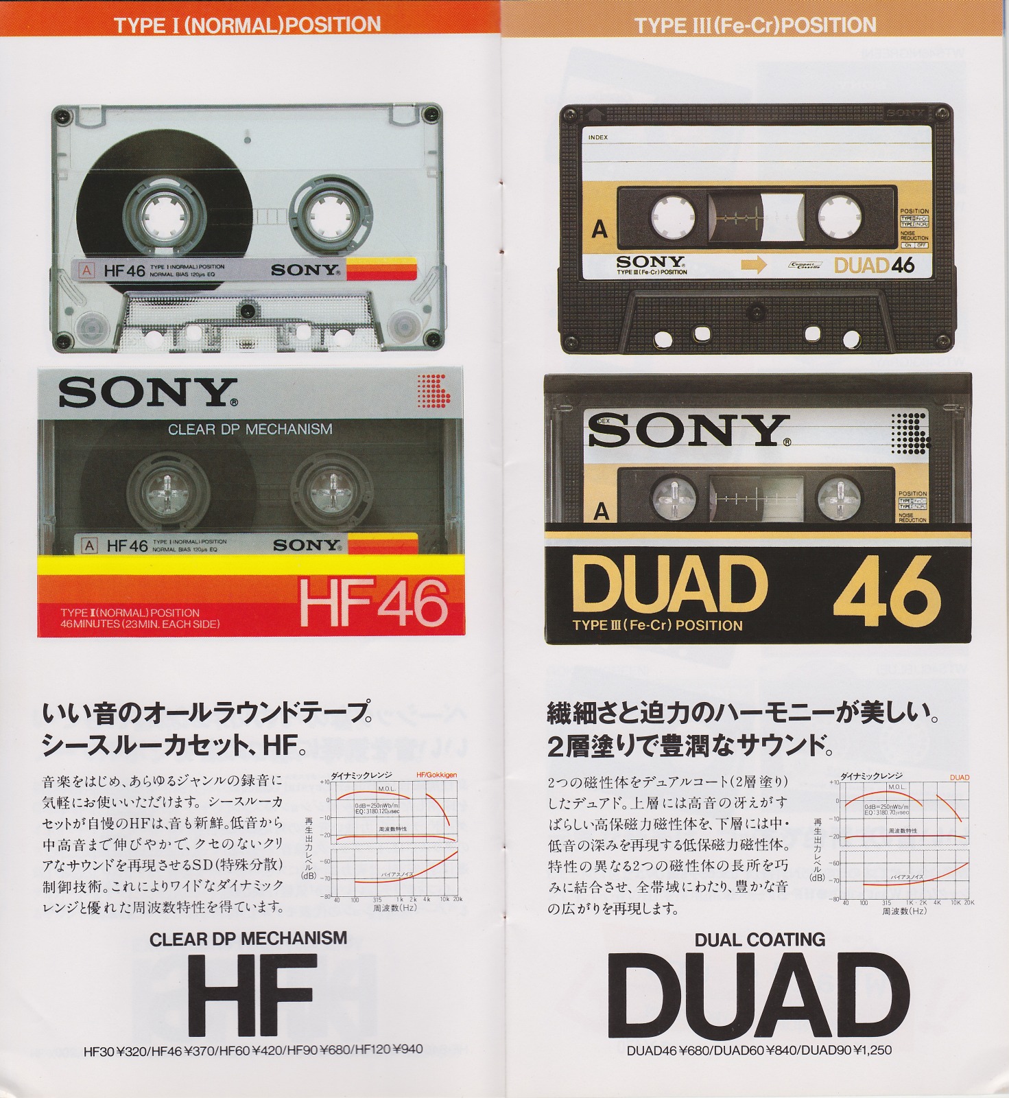 Sony Audio & Video Cassette 1986年5月 | ソニー坊やと呼ばれた男