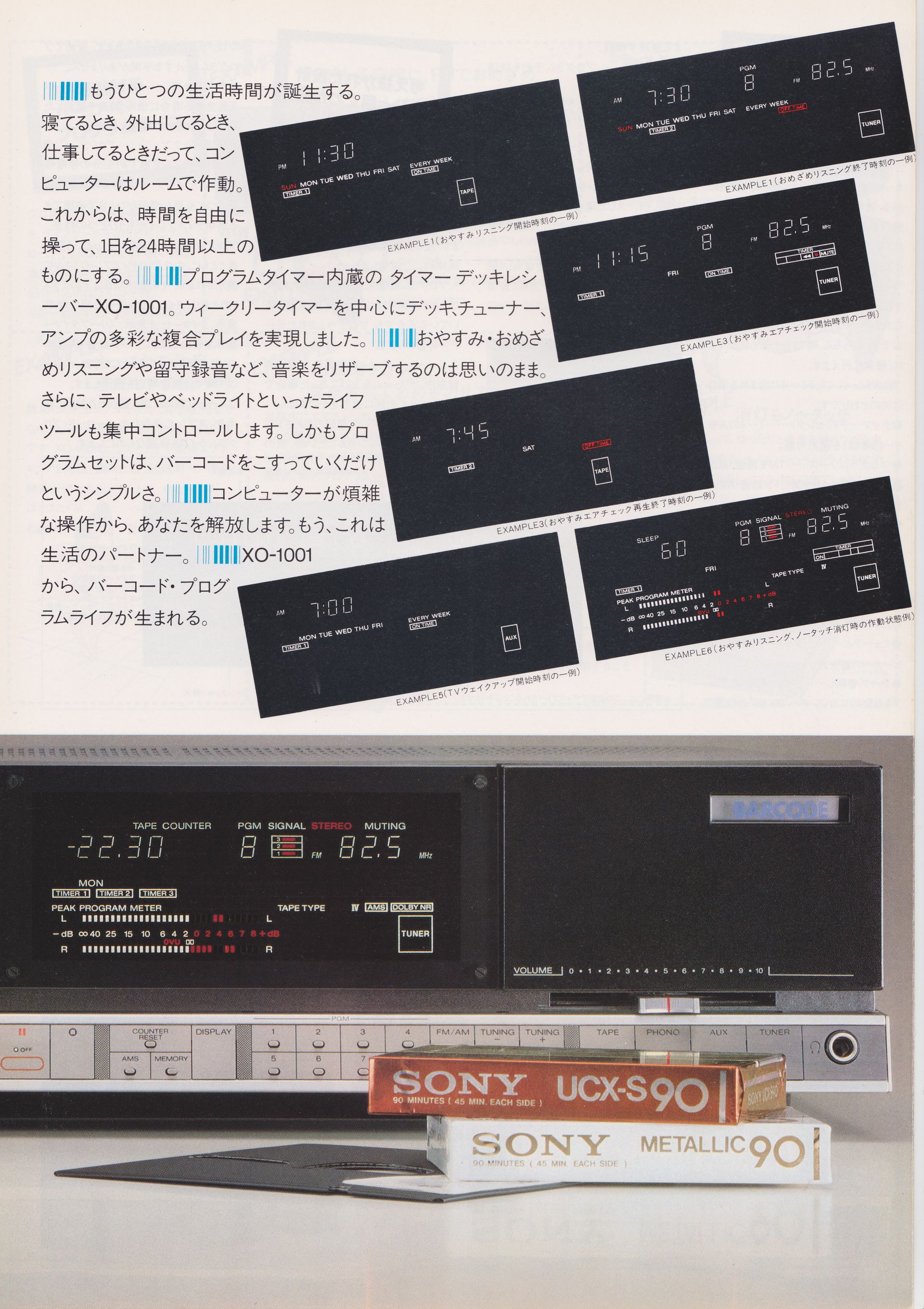 XO-1001 1982年3月 | ソニー坊やと呼ばれた男