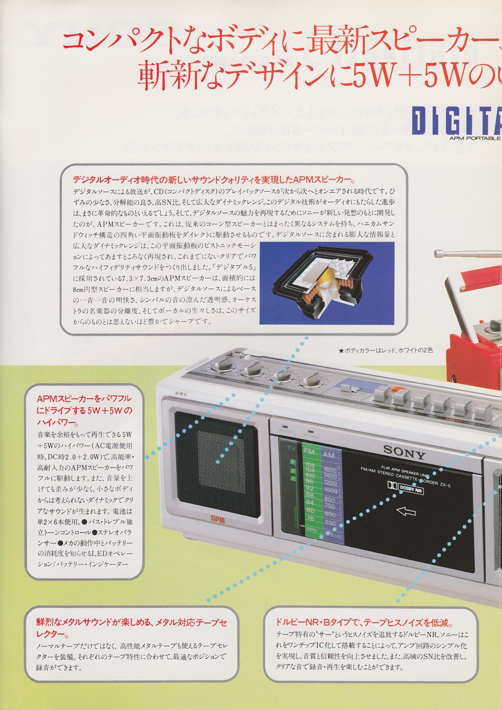 信頼 ☆SONY☆デジタルオーディオ('84-5) 総合カタログ☆美品☆ ソニー 